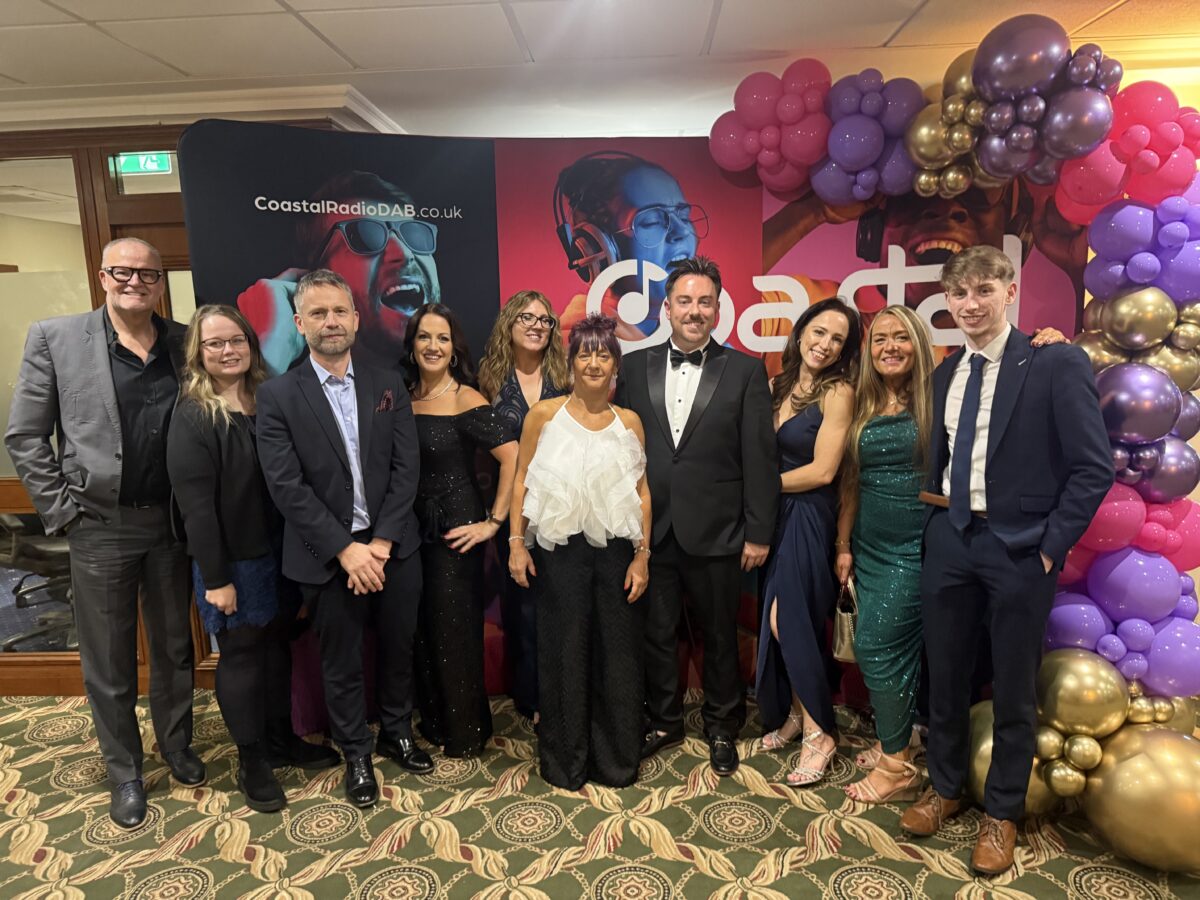 The BBE Team in black tie at the Local Hero Awards